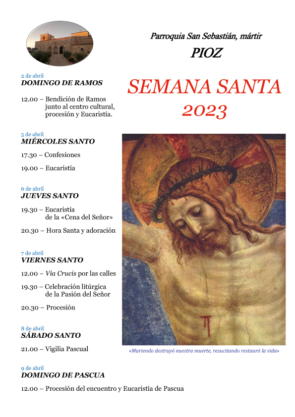 Semana Santa en Pioz 2023 Pioz